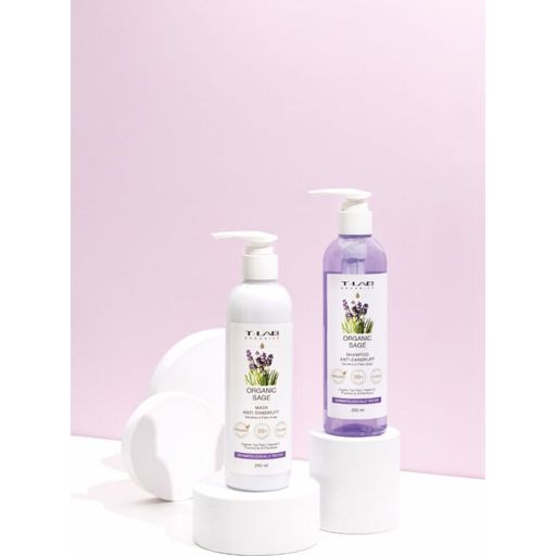Маска для волосся T-LAB Professional Organics Organic Sage Mask Anti-Dandruff проти лупи, 250 мл