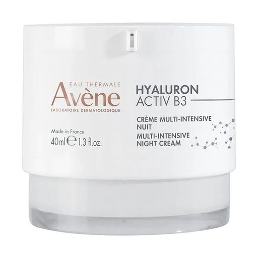 Мульти-інтенсивний нічний крем для обличчя Avene Hyaluron Activ B3 Multi-Intensive Night Cream, 40 мл