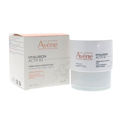 Мульти-интенсивный ночной крем для лица Avene Hyaluron Activ B3 Multi-Intensive Night Cream, 40 мл