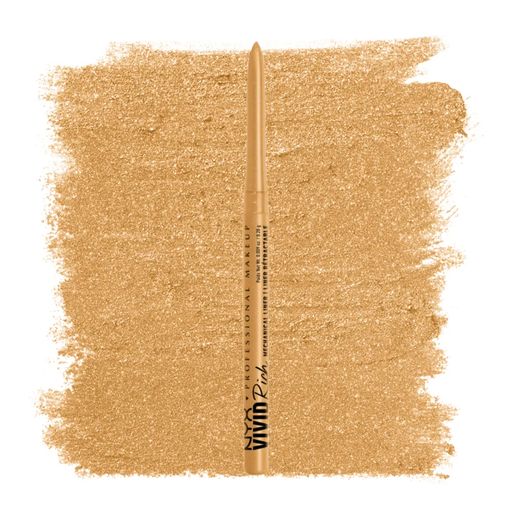 Уценка! Механический карандаш для глаз NYX Professional Makeup Vivid Rich Mechanical Liner, Amber Stunner, 0.28 г