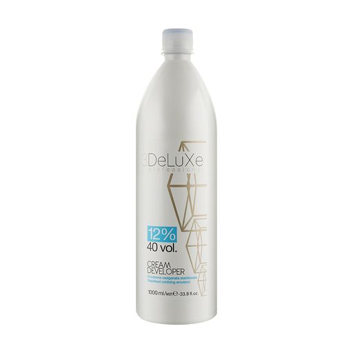Окислитель для окрашивания волос 3DeLuXe Professional Cream Developer 12% (40 Vol), 1 л
