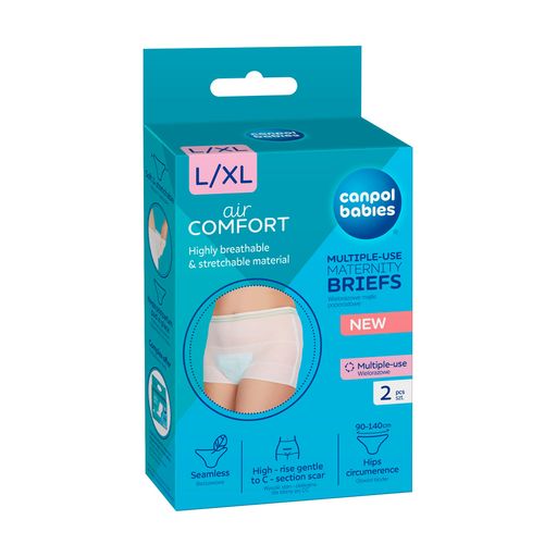 Трусы послеродовые Canpol Babies многоразовые, размер L/XL, 2 шт (73/002)