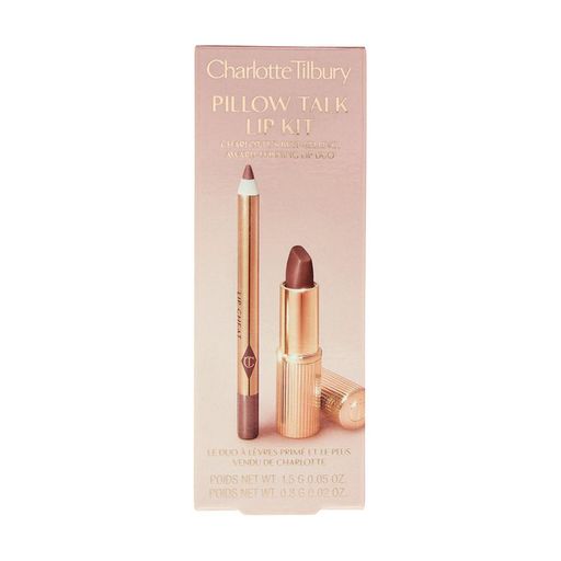 Набор для макияжа лица Charlotte Tilbury Pillow Talk Lip Kit (олівець, 0.8 г + помада, 1.5 г)