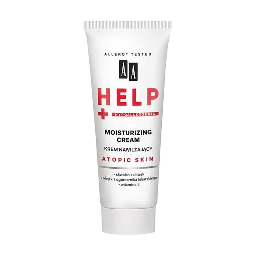 Зволожувальний крем для обличчя AA Help Moisturizing Cream для атопічної шкіри, 50 мл