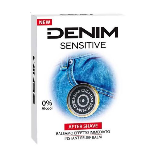 Мужской бальзам после бритья Denim Sensitive After Shave Balm, 100 мл