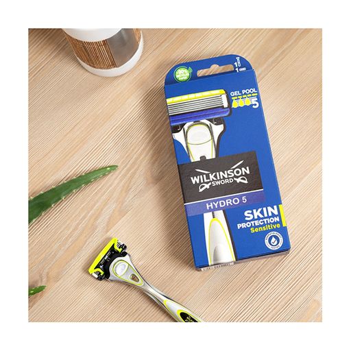 Уцінка! Бритва Wilkinson Sword Hydro 5 Skin Protection Sensitive з 1 змінним картриджем, чоловіча
