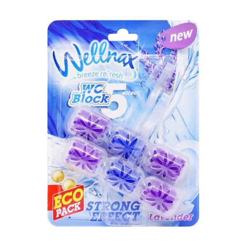 Туалетний блок Wellnax Strong Effect Лаванда, 2*57 г