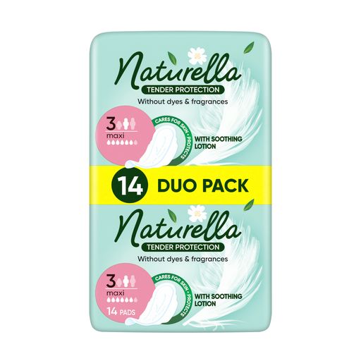 Гигиенические прокладки NATURELLA Нежная Защита Maxi размер 3, 14 шт