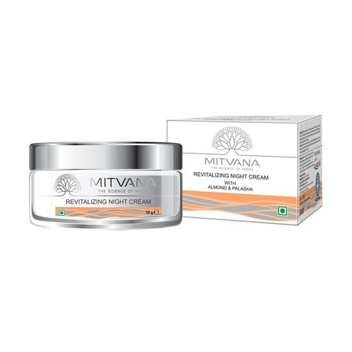 Ночной восстанавливающий крем для лица Mitvana Revitalizing Night Cream with Almond & Palasha