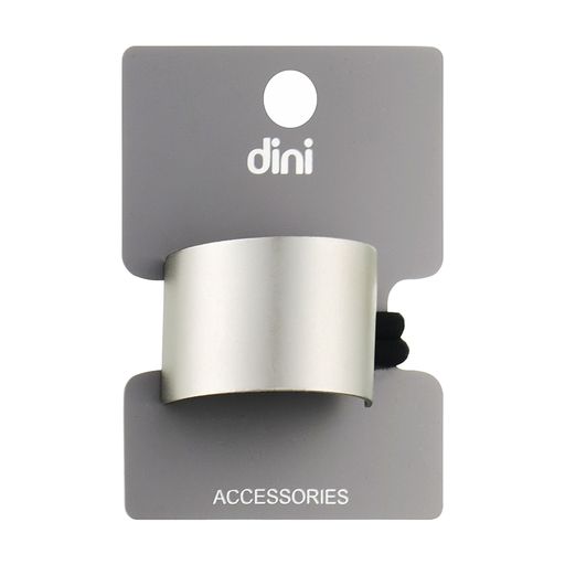 Резинка для волос Dini Silver Star Полукруг, 1 шт (d-684)