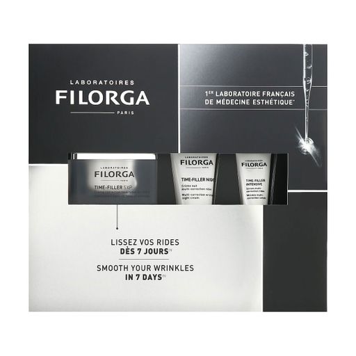 Набор для лица Filorga Smooth Your Wrinkles In 7 Day (крем, 50 мл + крем, 15 мл + сыворотка, 7 мл)