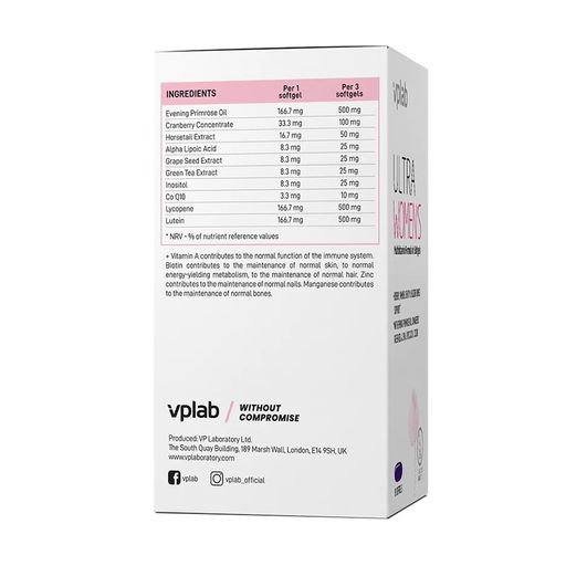 Жіночі мультивітаміни VPLab Ultra Women's Multivitamin Formula, 90 желатинових капсул