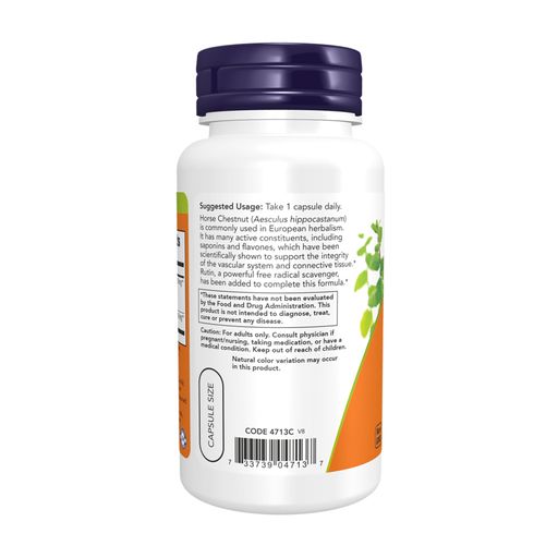 Конский каштан NOW Foods Horse Chestnut 300 мг, 90 капсул