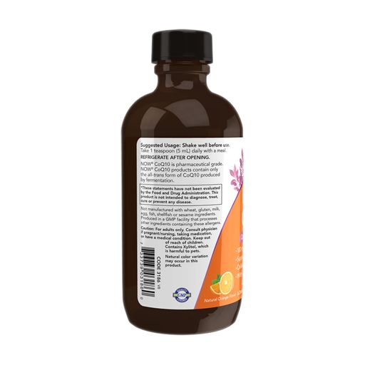 Жидкий коэнзим Q10 NOW foods Liquid CoQ10, в жидкости, 118 мл