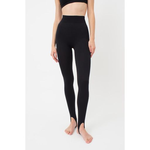 Леггинсы женские Giulia Leggings Straps со штрипками, черные