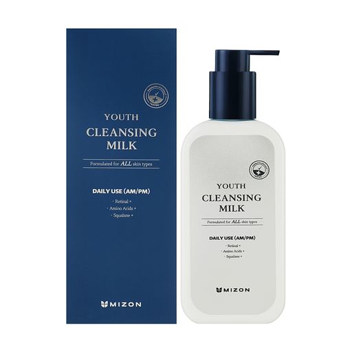Очищающее молочко для лица Mizon Youth Cleansing Milk для всех типов кожи, 200 мл