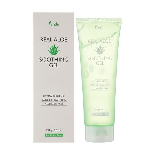Успокаивающий гель для тела Prreti Real Aloe Soothing Gel с алоэ, 250 г