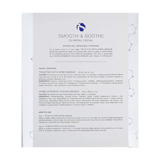 Набор для лица iS Clinical Smooth & Soothe Clinical Facial Set, 5 единиц