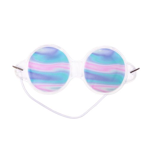 Уцінка! Багаторазова гелева маска для шкіри навколо очей Just Kawaii Cold & Hot 2 in 1 Rainbow Shining Reusable Eye Mask, 1 шт