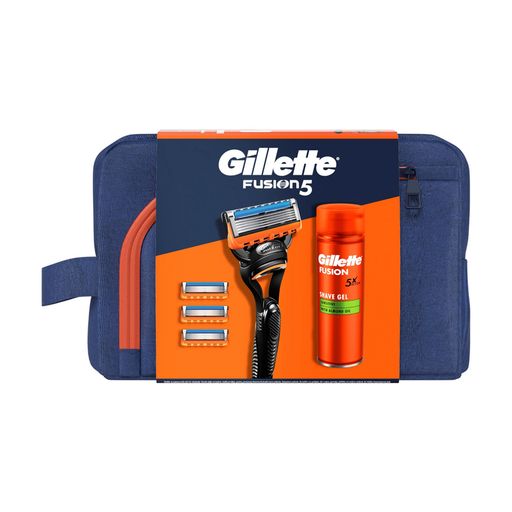 Подарочный набор для бритья Gillette Fusion 5 мужской (станок