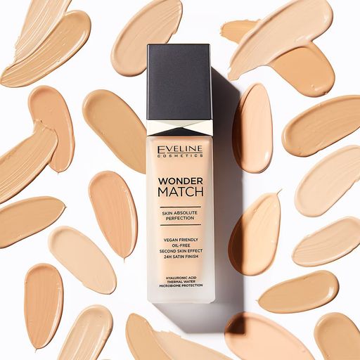 Тональний крем для обличчя Eveline Cosmetics Wonder Match 16 Light Beige, 30 мл