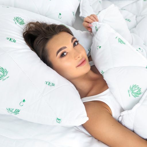 Подушка ТЕП Dream Collection Aloe Vera Эконом, 70*70 см
