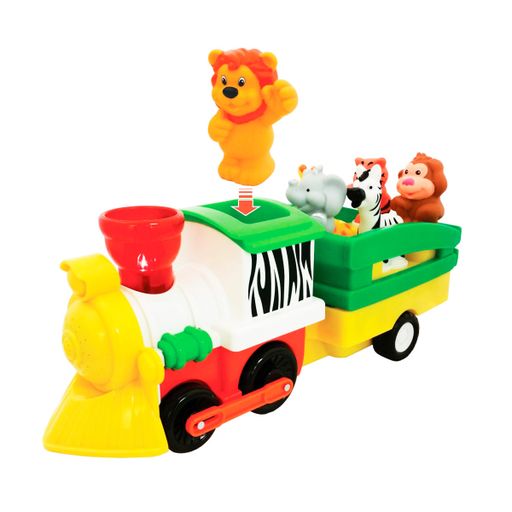 Детская музыкальная игрушка Kiddi Smart Паровоз Лимпопо, от 1 года (63396)