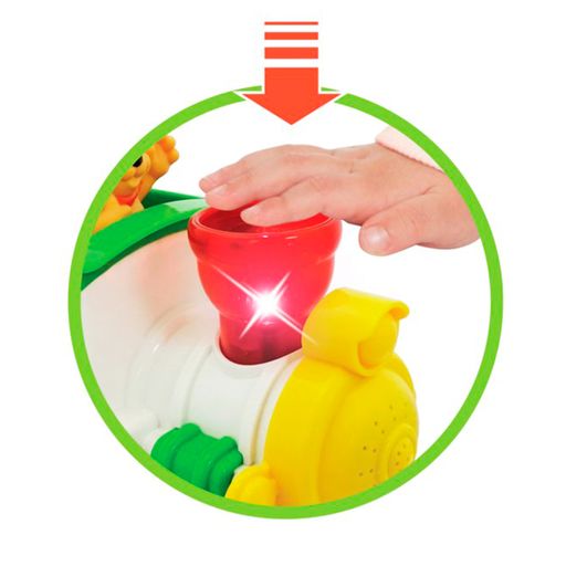 Детская музыкальная игрушка Kiddi Smart Паровоз Лимпопо, от 1 года (63396)