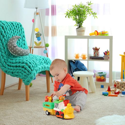 Детская музыкальная игрушка Kiddi Smart Паровоз Лимпопо, от 1 года (63396)
