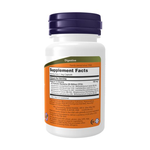 Пробиотик NOW foods Probiotic-10 25 Billion, в капсулах