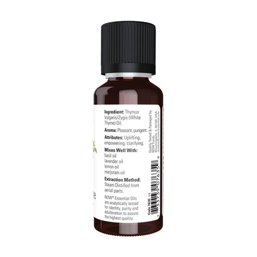 Эфирное масло NOW Foods White Thyme Oil, 30 мл