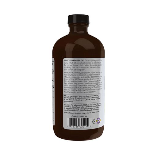 Масло МСТ NOW Foods Sports MCT Oil, 473 мл
