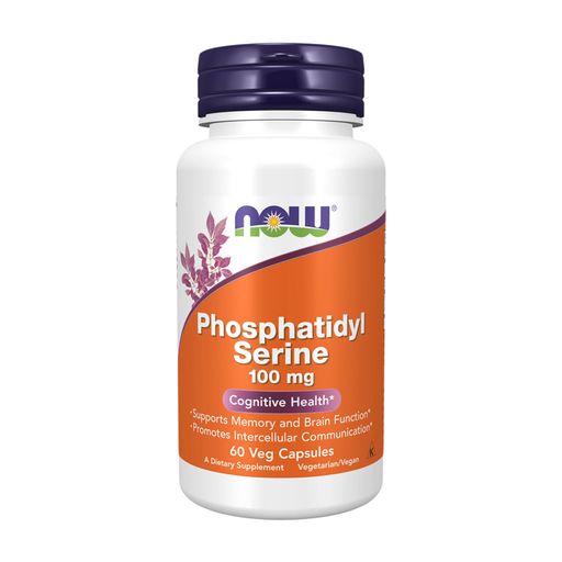 Фосфатидилсерин Now Foods Phosphatidyl Serine 100 мг, в капсулах