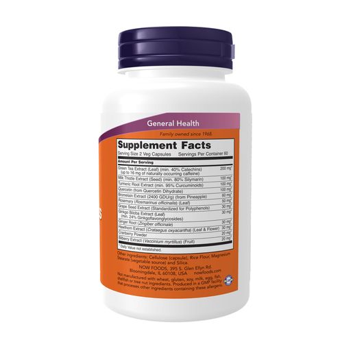 Супер антиоксиданты NOW foods Super Antioxidants, 120 растительных капсул