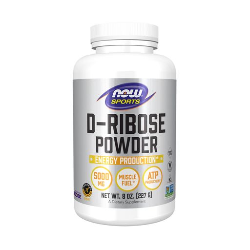 Д-рибоза NOW foods Sports D-Ribose Powder 5000 мг, в порошке