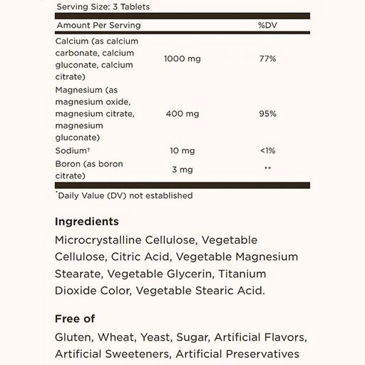 Кальций, магний+бор Solgar Calcium Magnesium Plus Boron, 250 таблеток