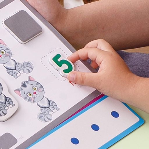Игра с магнитной доской Vladi Toys 3в1 Алфавит, Математика, English, на украинском языке, от 4 лет (VT5412-04)