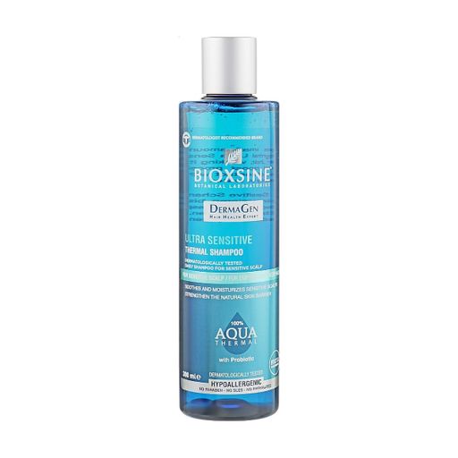 Шампунь для волос Biota Bioxsine DermaGen Aqua Thermal для чувствительной кожи головы, 300 мл