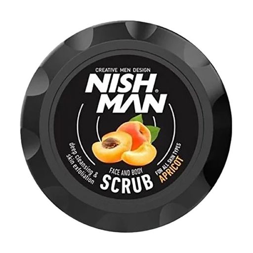 Мужской скраб для лица Nishman Apricot Face Scrub, 300 мл