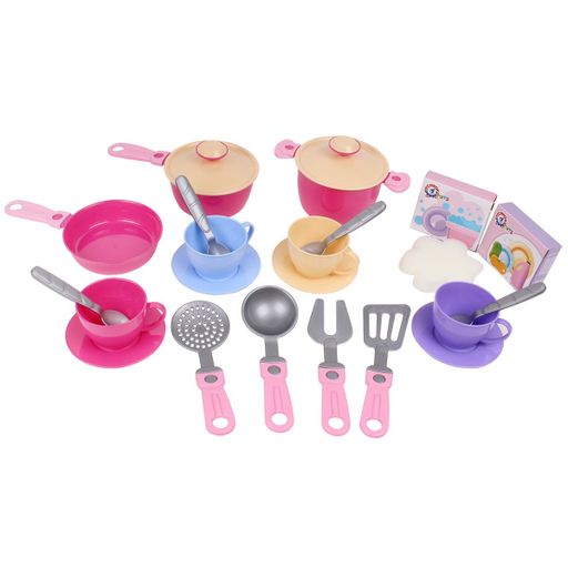 Игрушка TechnoK Кухонный набор, 25 предметов, от 3 лет (7082)