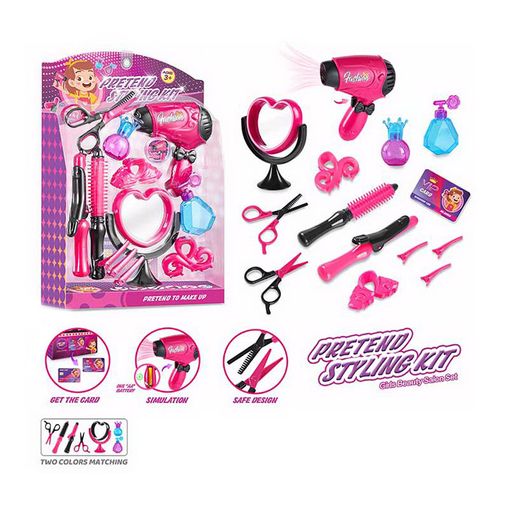Детский парикмахерский набор Країна Іграшок Pretend Styling Kit, от 3 лет, 23.5*8*34 см (59230)
