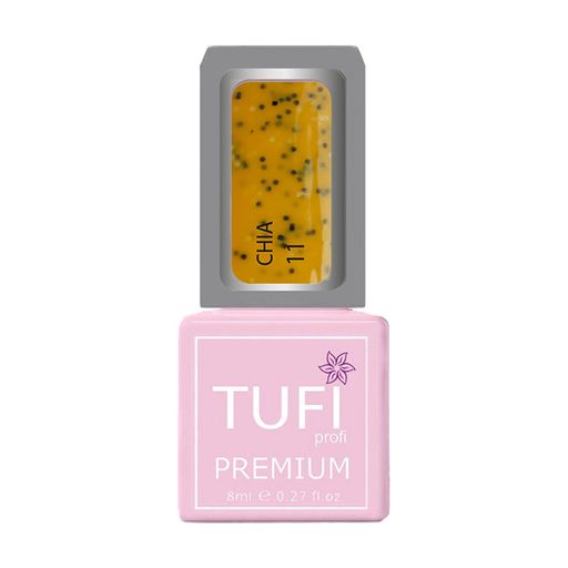 Уценка! Гель-лак для ногтей Tufi profi Premium Chia, 11 Сочная дыня, 8 мл