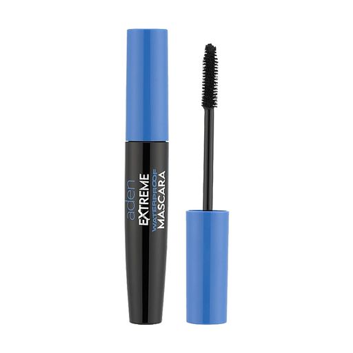 Водостійка туш для вій Aden Extreme Waterproof Mascara, Black, 22 г