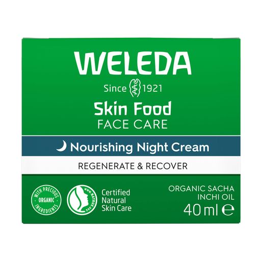 Уцінка! Живильний нічний крем для обличчя Weleda Skin Food Nourishing Night Cream, 40 мл