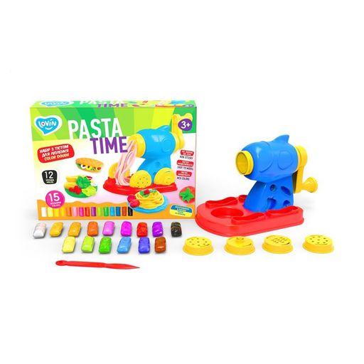 Набор для лепки с тестом Lovin Pasta Time 15 цветов, от 3 лет (41195)