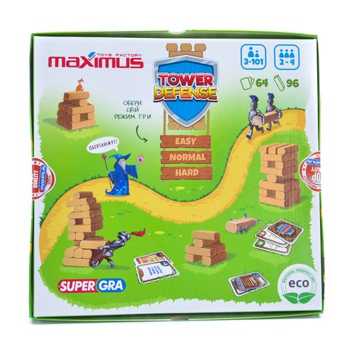 Настольная игра Maximus Tower Defence, от 3 лет (5472)