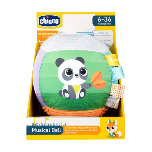 Мягкая музыкальная игрушка Chicco Мячик, от 6 месяцев (11564.00)
