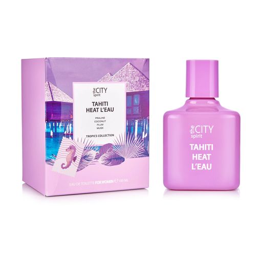 The City Spirit Tropics Tahiti Heat L'Eau Туалетная вода женская, 100 мл
