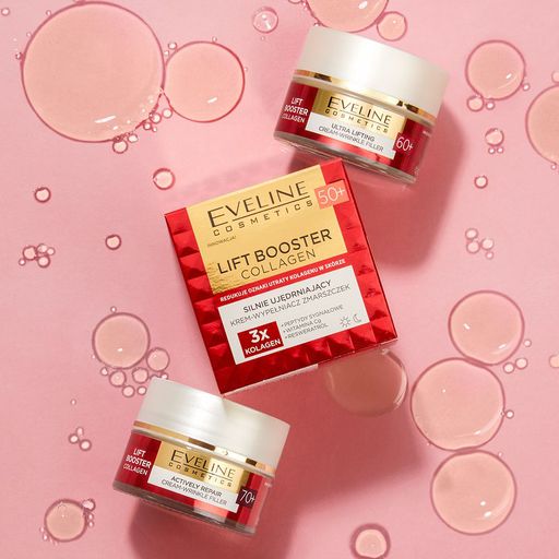 Лифтинг крем для лица Eveline Cosmetics Lift Booster Collagen Ultra Lifting Cream-Wrinkle Filler 60+, 50 мл