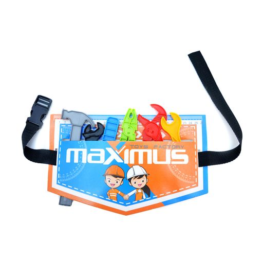 Дитячий набір інструментів Maximus Веселий майстер, на ремінці, від 3 років (5118)